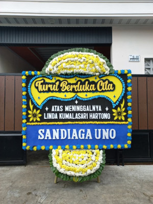 Papan Bunga Duka di Marunggi